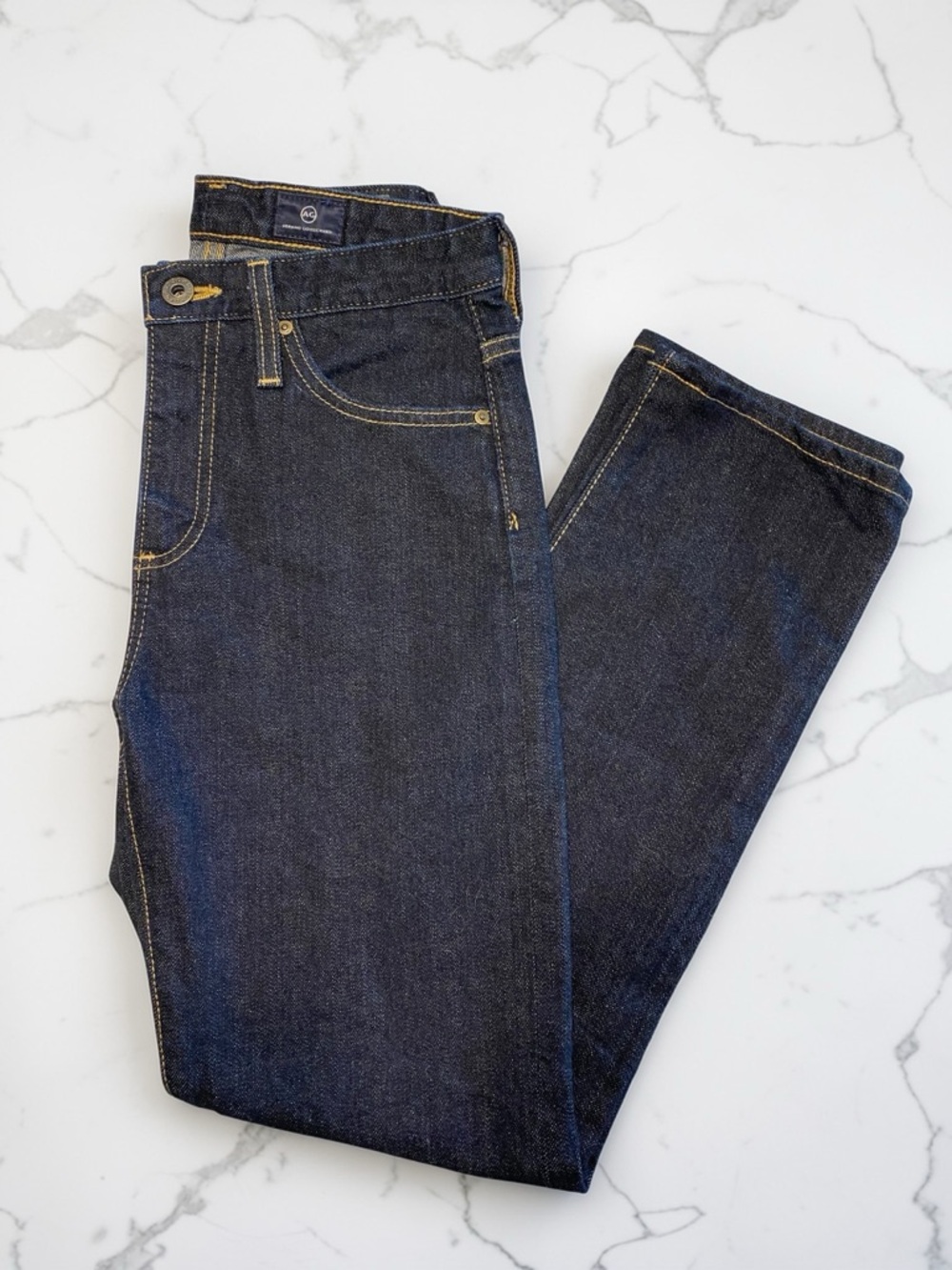 Adriano Goldschmied AG Jeans The Isabelle high rise straight crop dark size 25 R